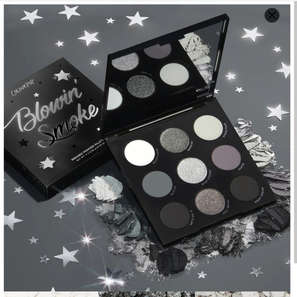 ColourPop Blowin Smoke Eyeshadow Palette